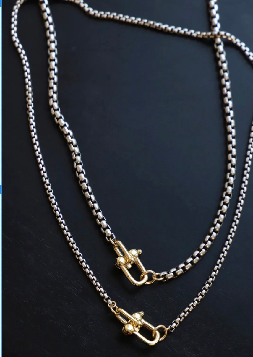 Katie Waltman Nova Gold and Silver Necklace