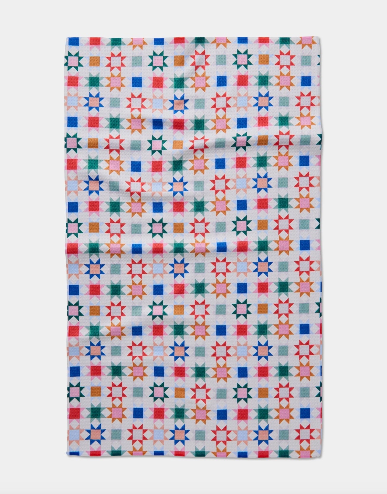 Geometry Patchwork Picnic Tea Towel