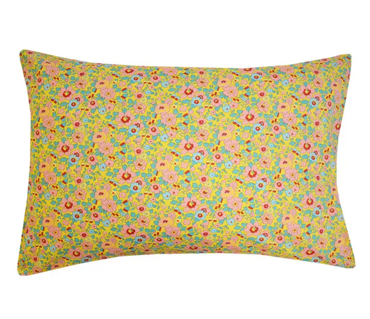 Coco and Wolf Betsy Sunflower Liberty Pillow